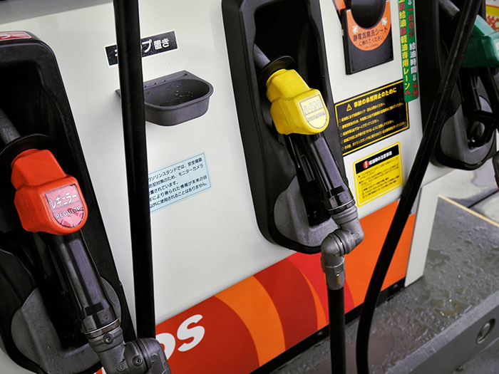 ガソリンの販売